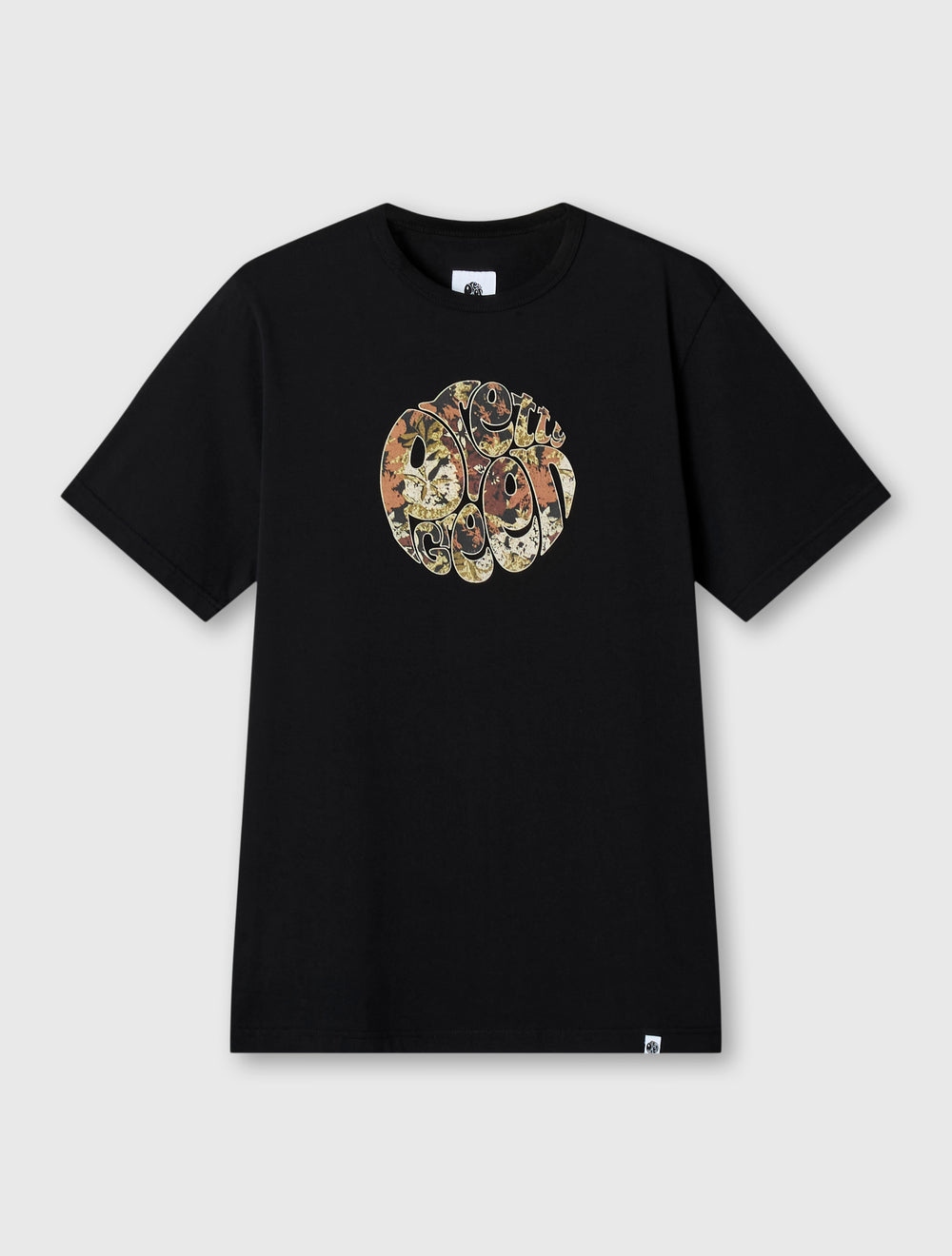 Black Prestleigh Floral Logo T-Shirt