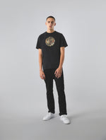 Black Prestleigh Floral Logo T-Shirt