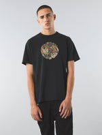 Black Prestleigh Floral Logo T-Shirt