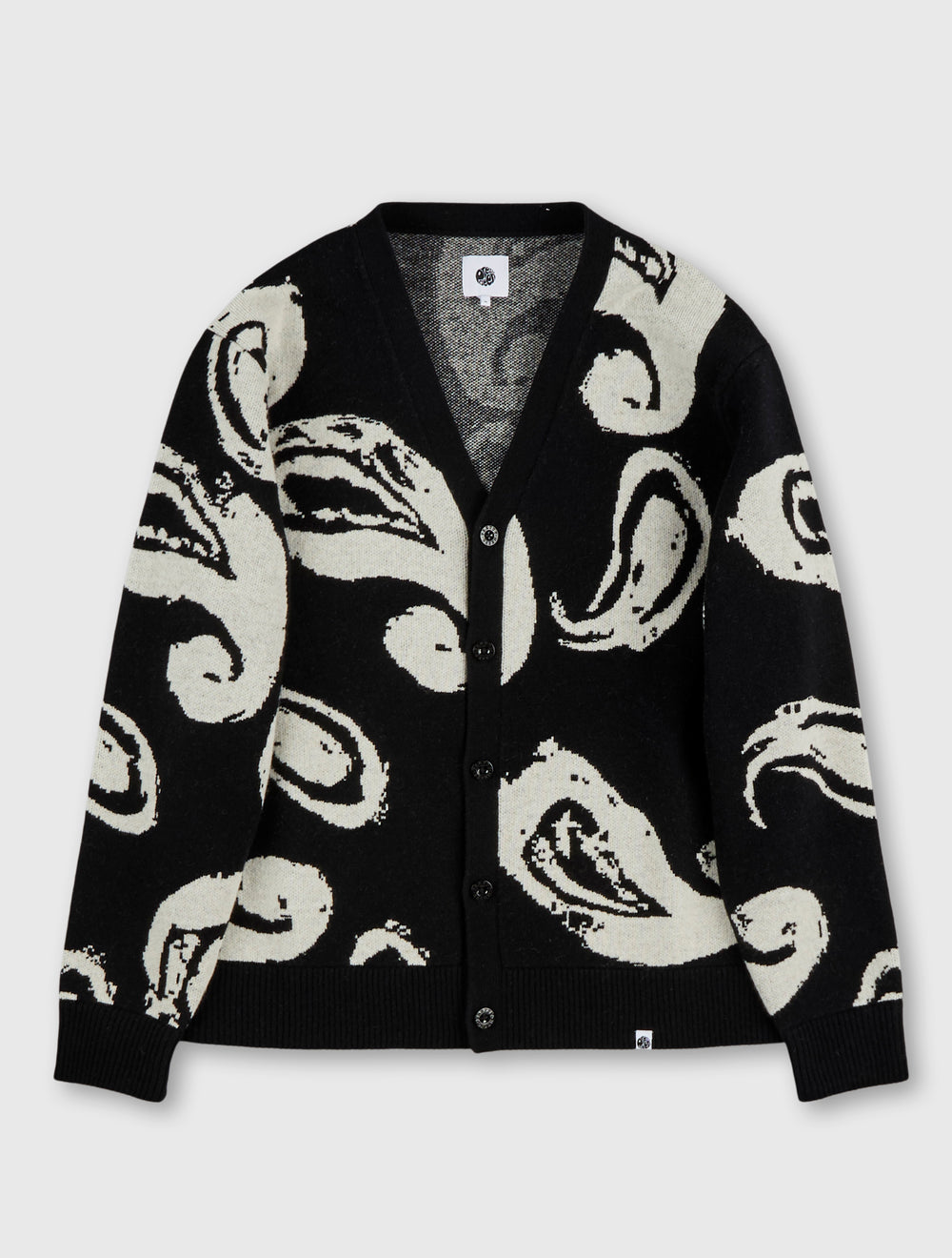 Black Supernova Paisley Cardigan – Pretty Green Store