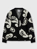 Black Supernova Paisley Cardigan
