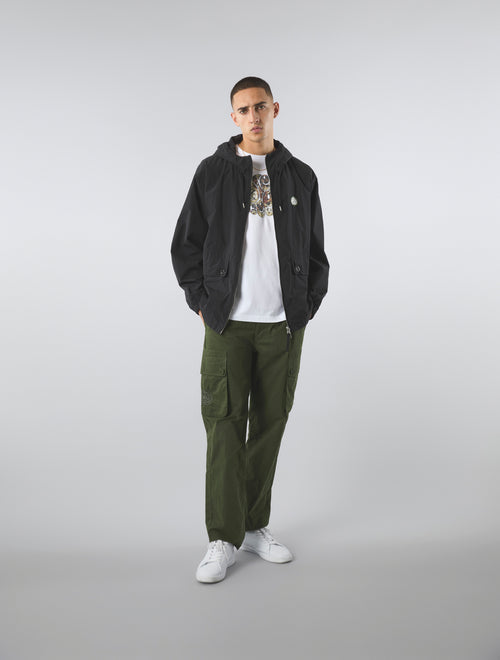 Black Live Forever Zip Up Jacket