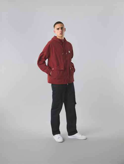 Red Live Forever Zip Up Jacket