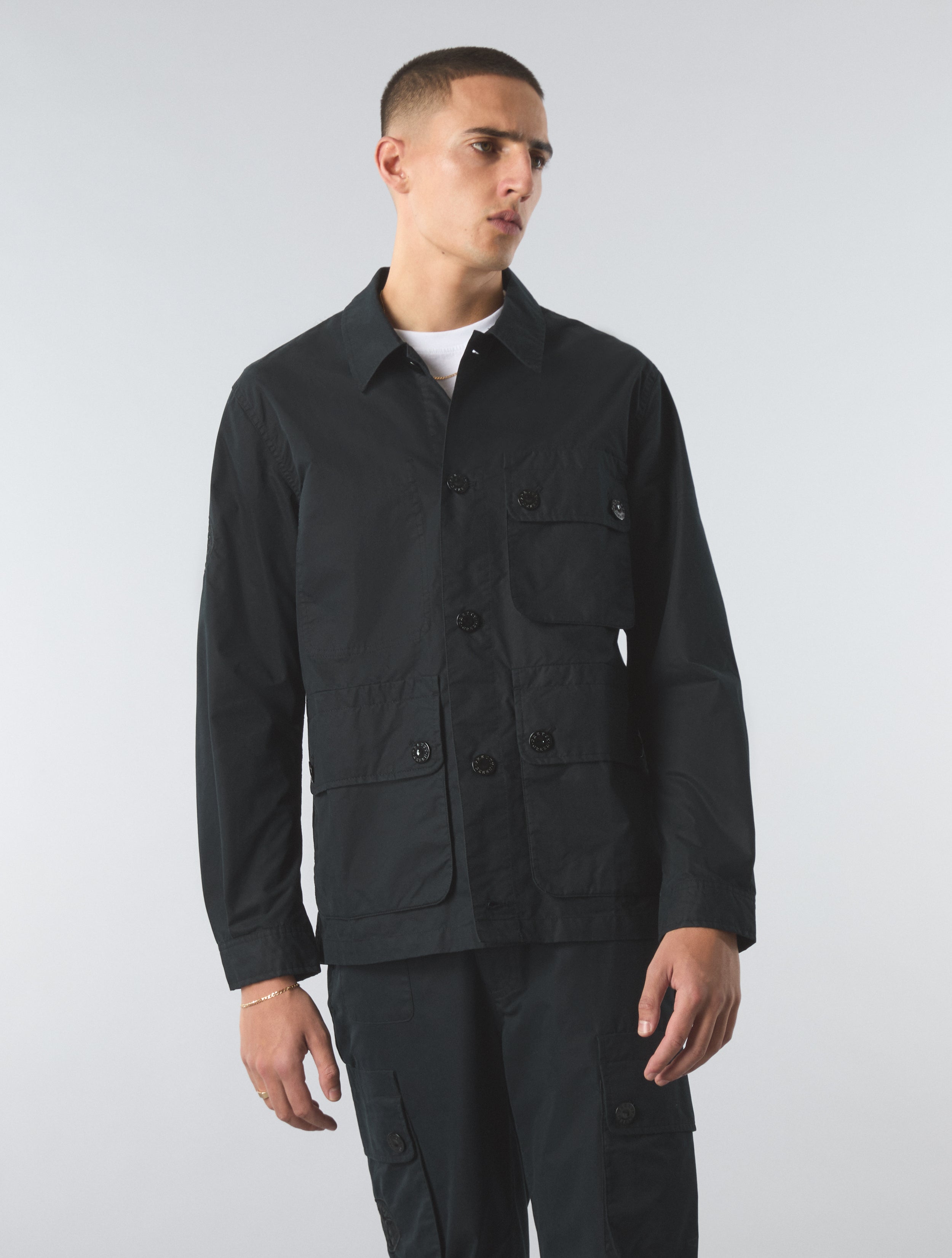 Black Heathen Overshirt – Pretty Green Store