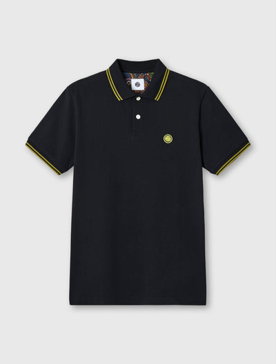 Black 15th Anniversary Barton Polo Shirt