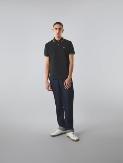 Black 15th Anniversary Barton Polo Shirt