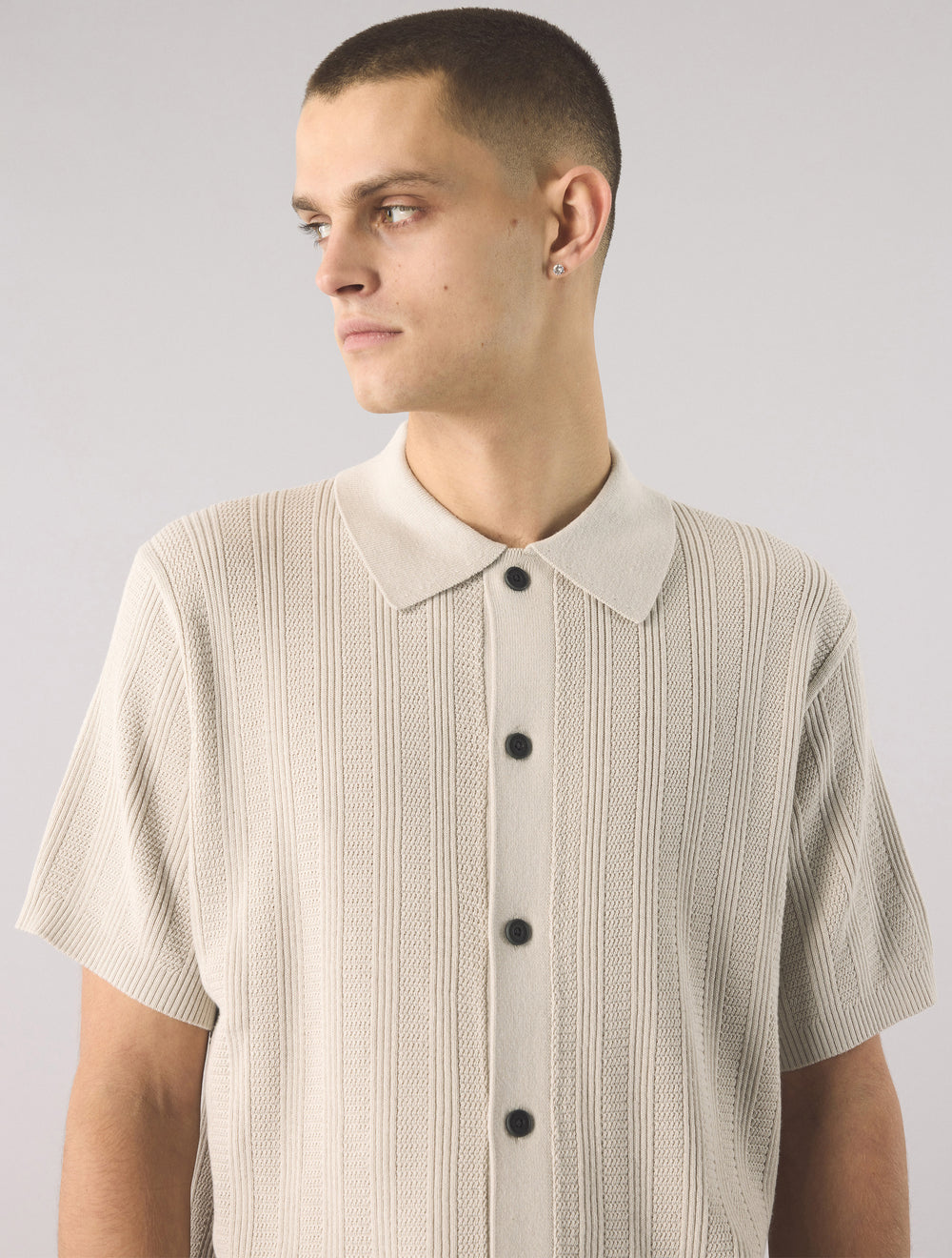 Stone Barker Knit Shirt