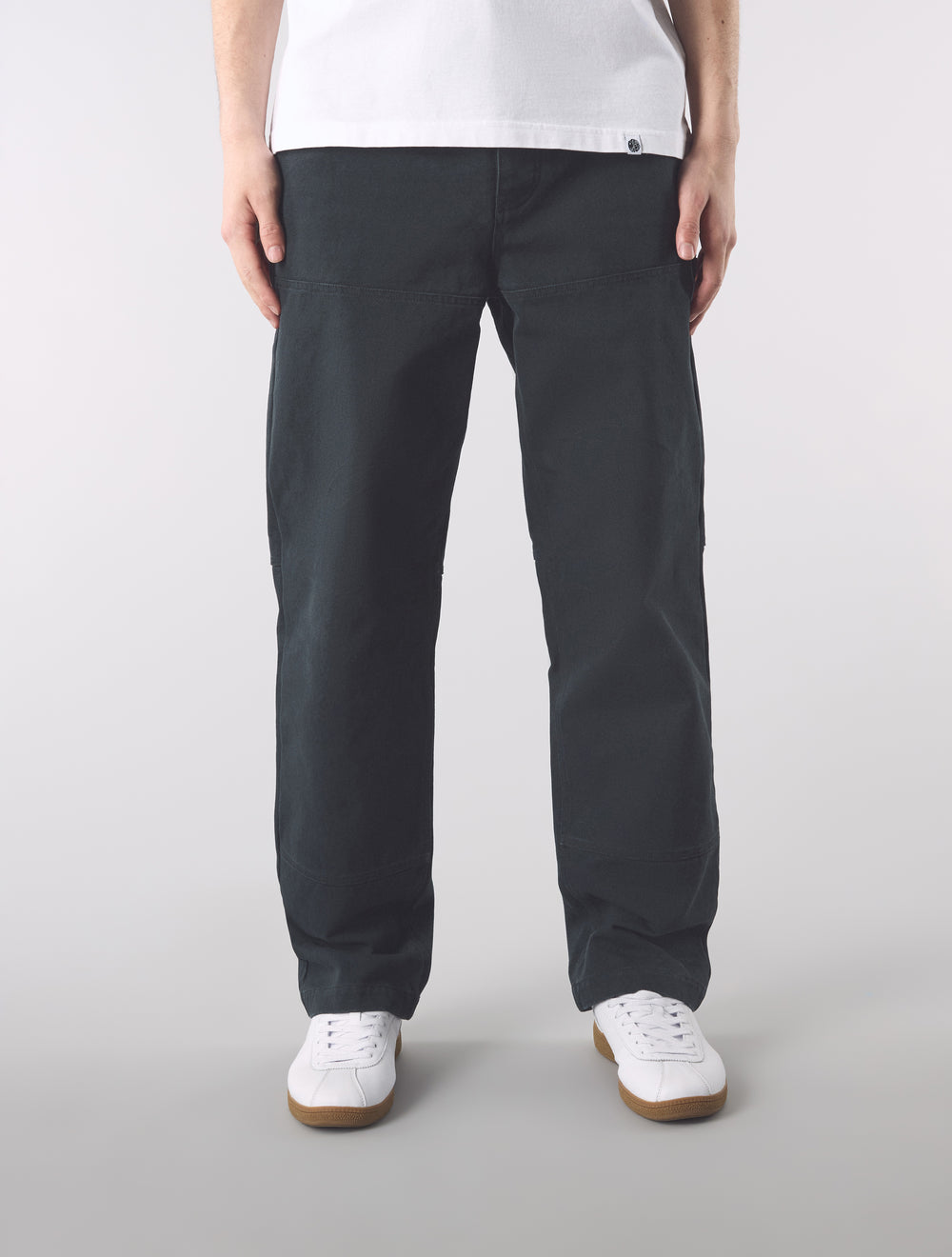 Black Brentwood Carpenter Trousers