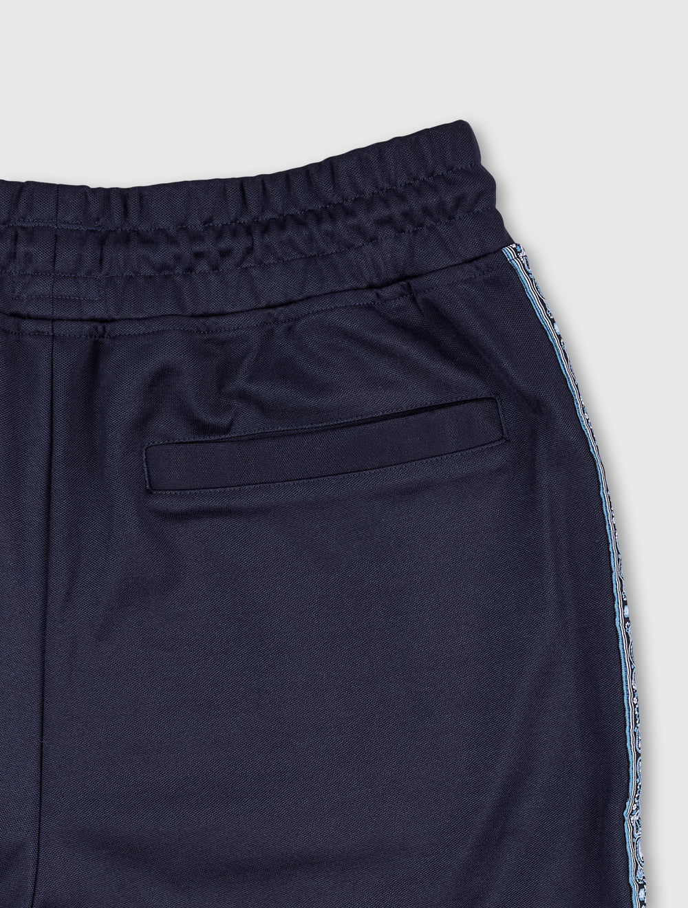 Navy Eclipse Paisey Tape Track Pants