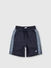 Navy Eclipse Paisley Tape Sweat Shorts