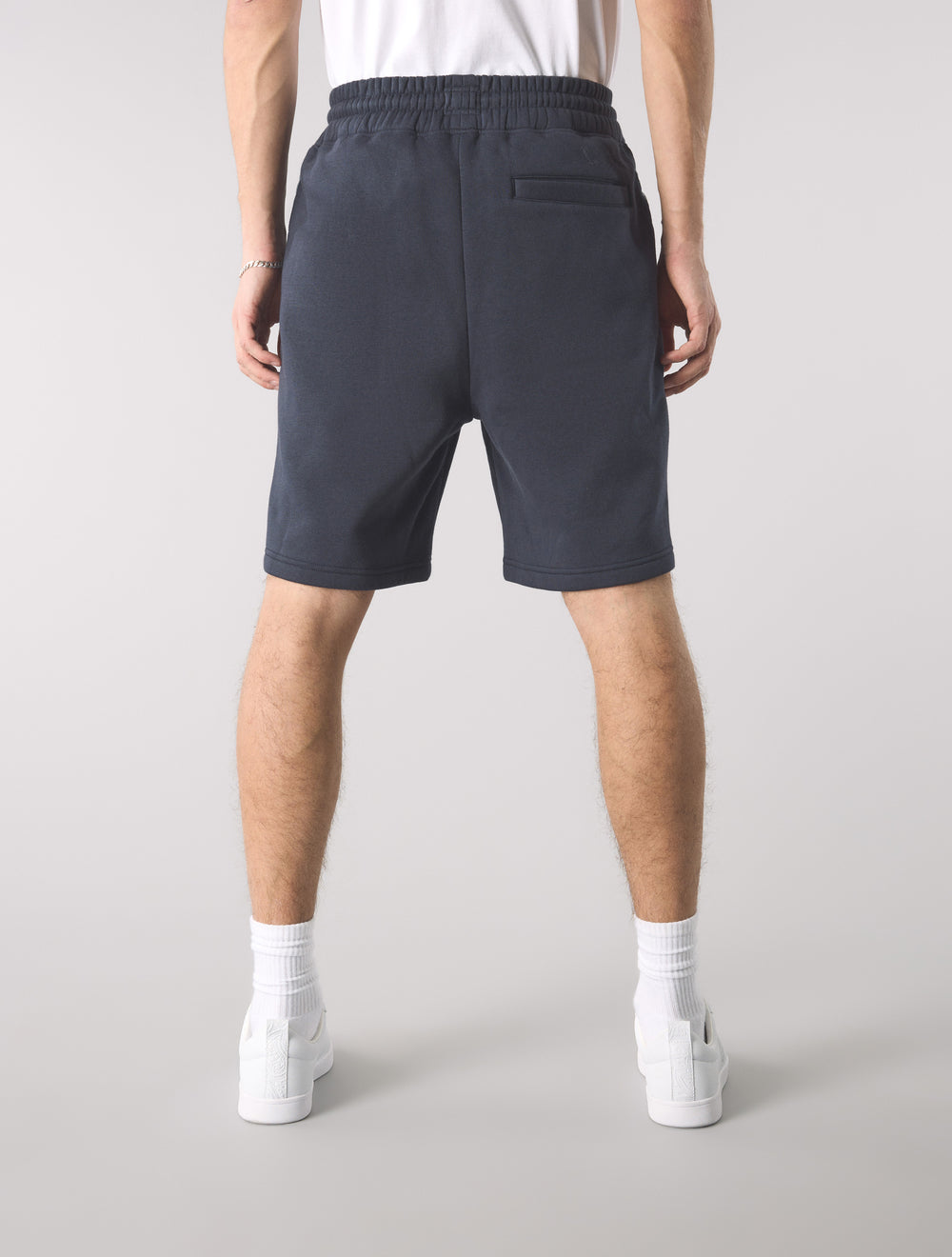 Navy Eclipse Paisey Tape Sweat Shorts
