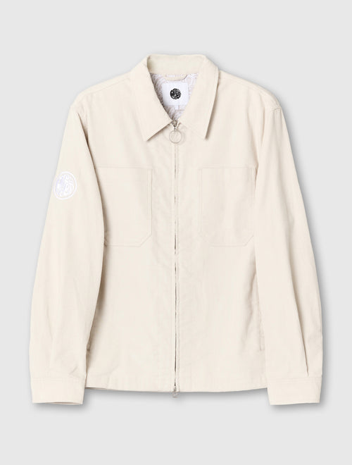 Stone Prestwich Cord Overshirt