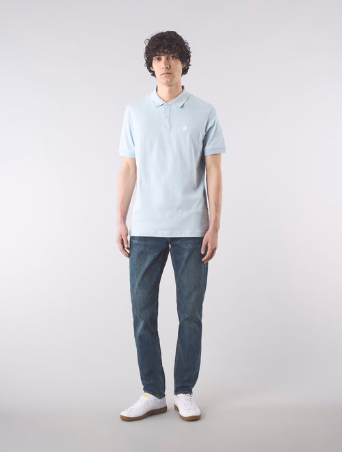 Sky Blue Jerry Polo
