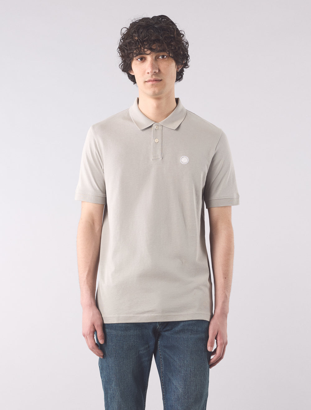 Smoke Grey Jerry Polo