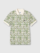 Stone Aquarelle Paisley Polo