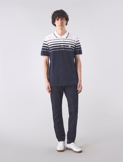 Navy Gradient Polo