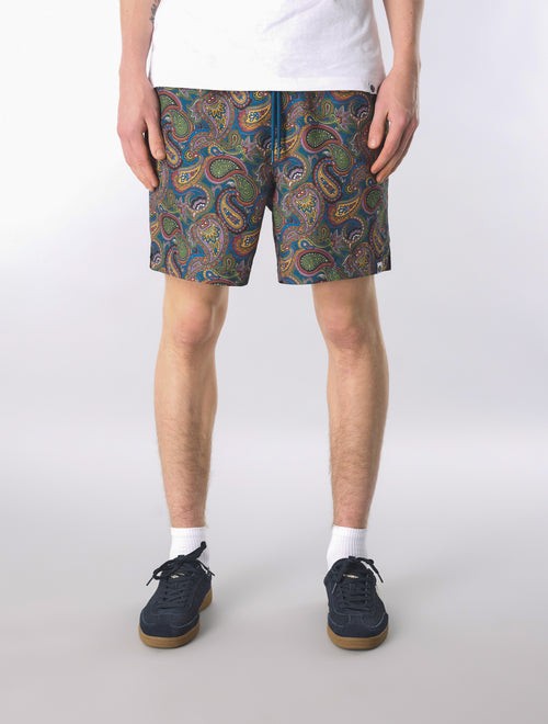 Multi House Paisley Swim Shorts