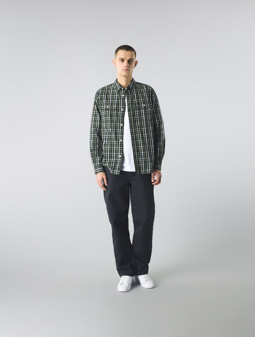 Black Pelton Check Shirt