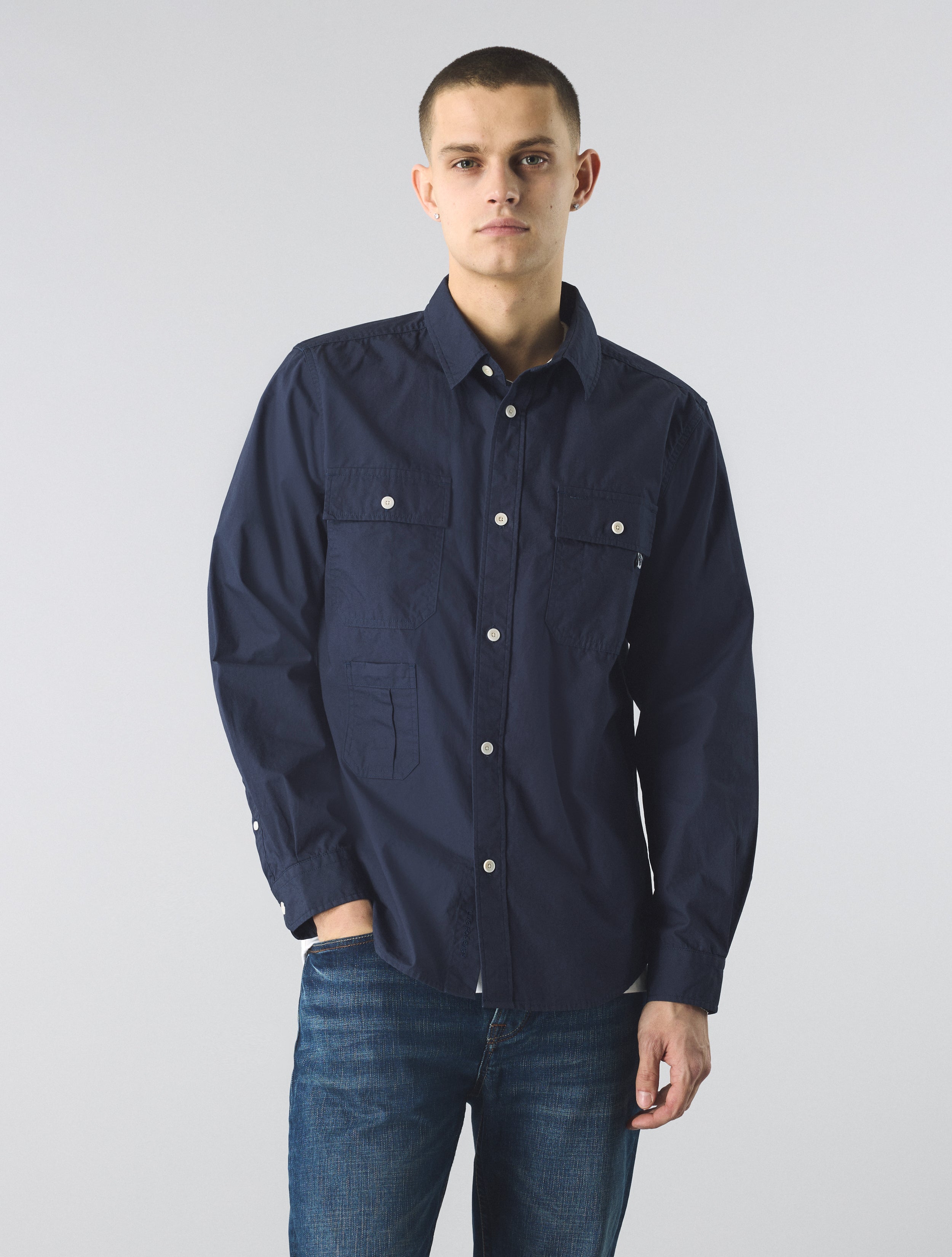 新品　Mサイズ　BAKED P-3 T-SHIRT NAVY ネイビー 4321_bc3fd80ccc.jpg