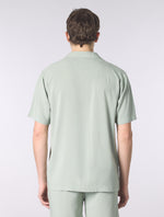 Green Islington Cuban Collar Short Sleeve Shirt