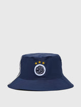 Navy Pretty Green x Kappa Maine Road Bucket Hat