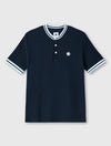 Navy Cressa Tipped Grandad