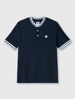 Navy Cressa Tipped Grandad