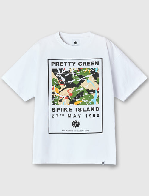 White Spike Island T-Shirt