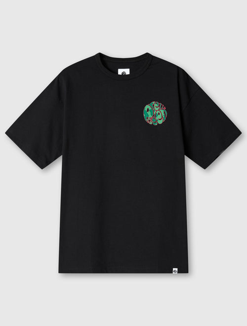 Black Twisted Melon T-Shirt