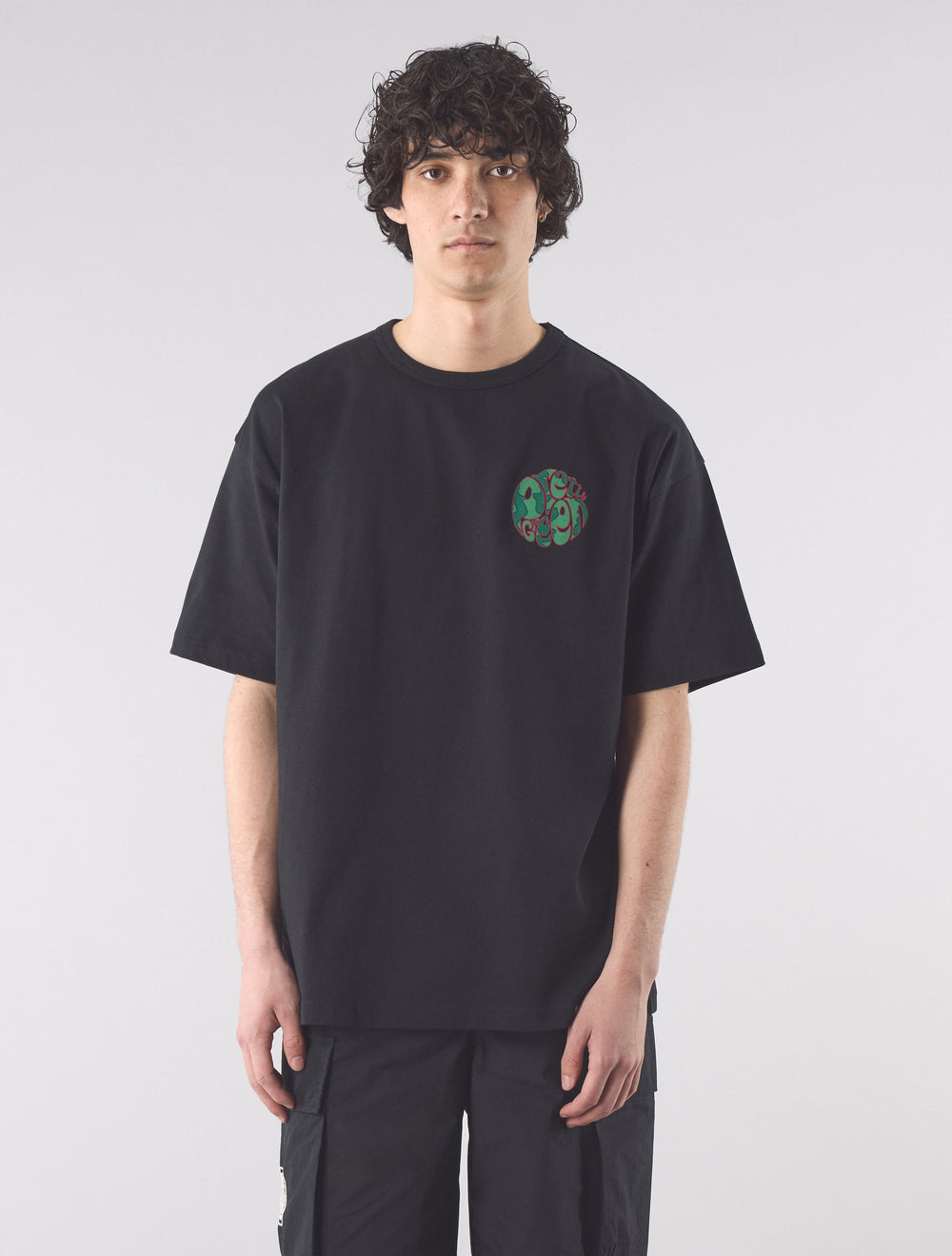 Black Twisted Melon T-Shirt