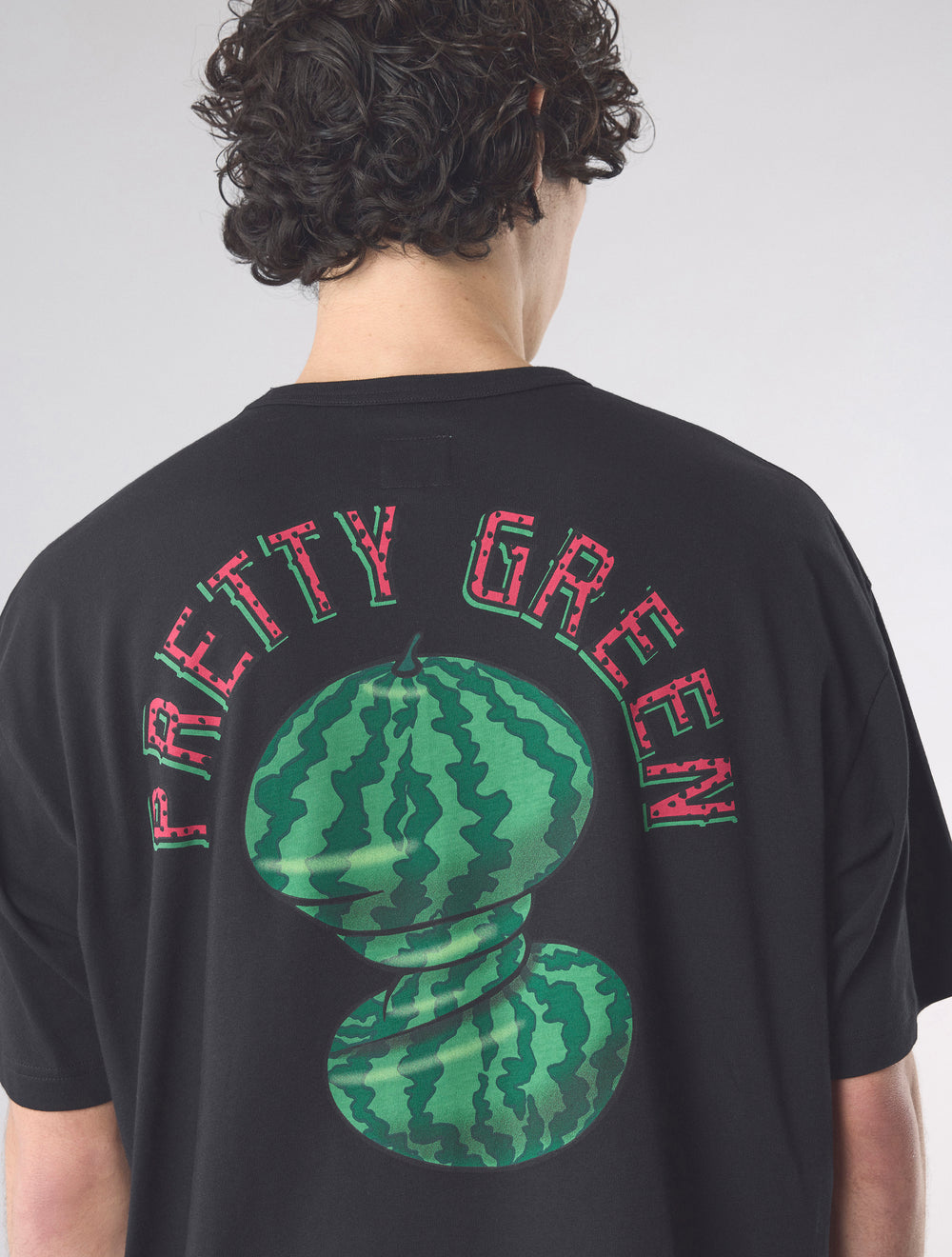 Black Twisted Melon T-Shirt
