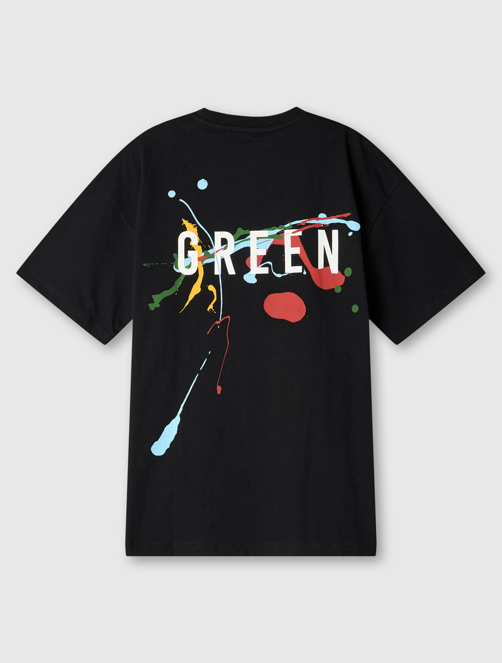Black Convergence Graphic T-Shirt
