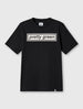 Black Live Forever Box Print T-shirt