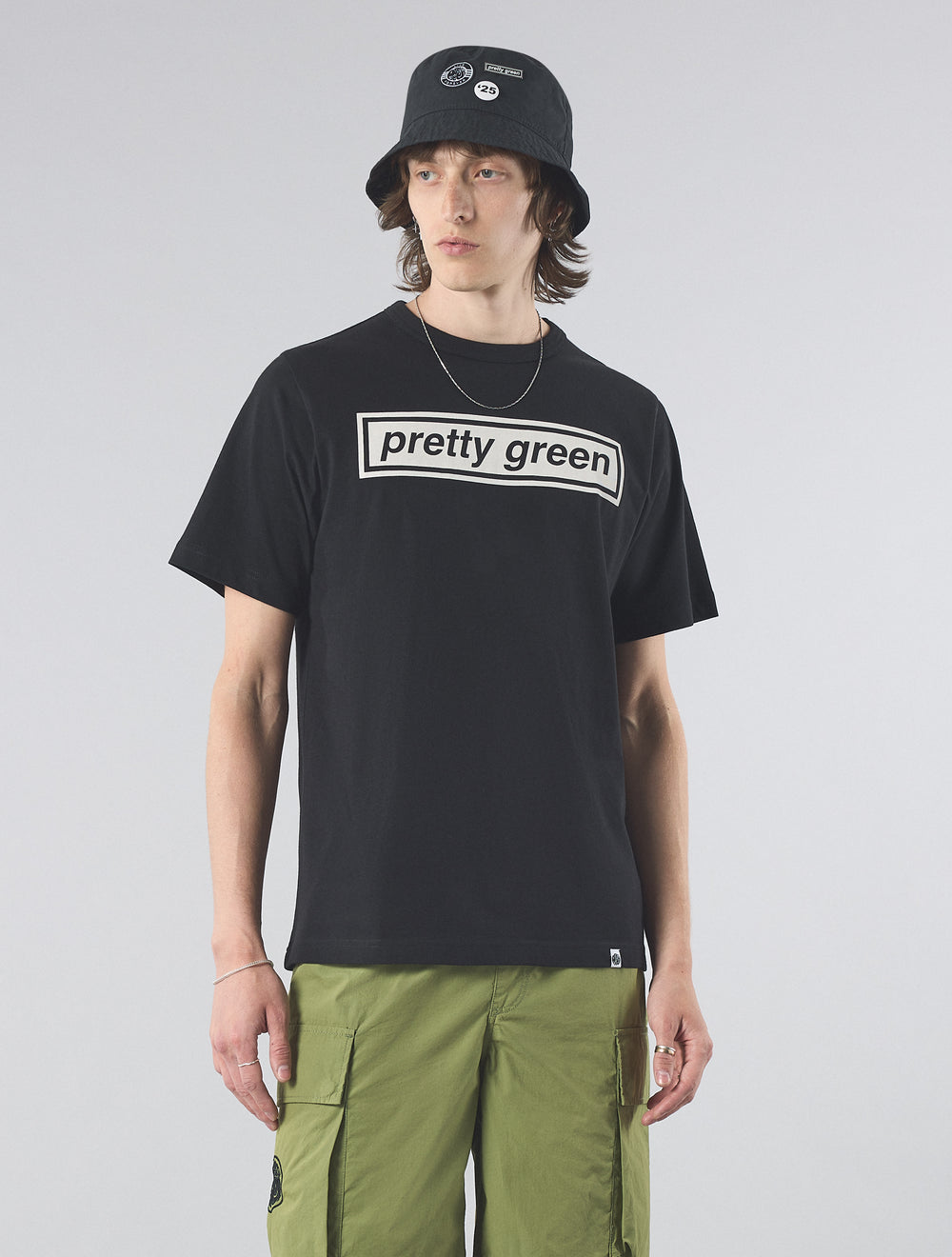 Black Live Forever Box Print T-shirt