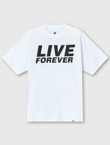 White Live Forever Tour T-shirt