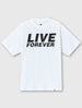 White Live Forever Tour T-shirt