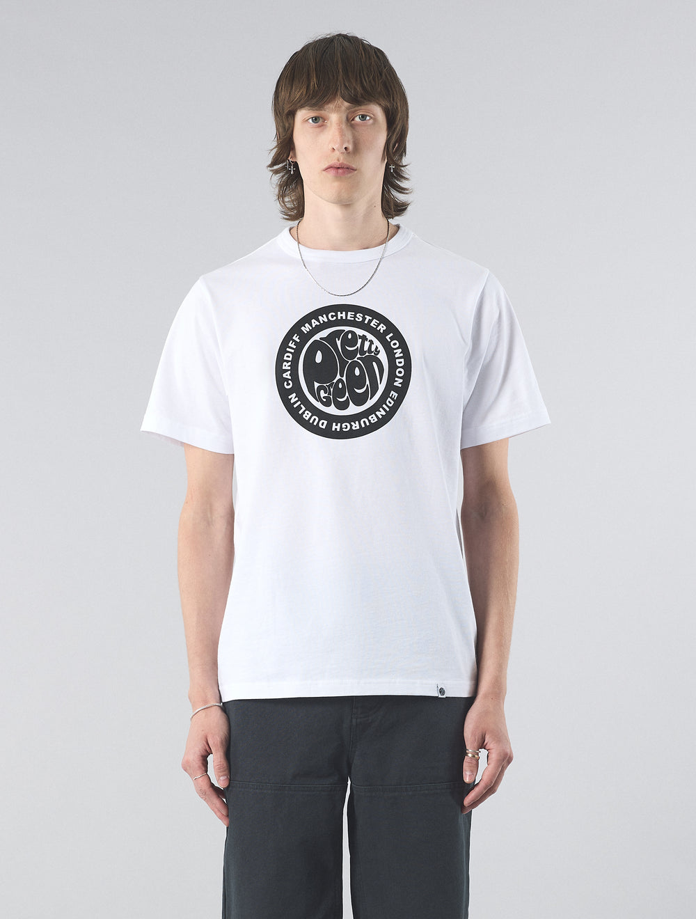 White Live Forever Tour Logo T-shirt