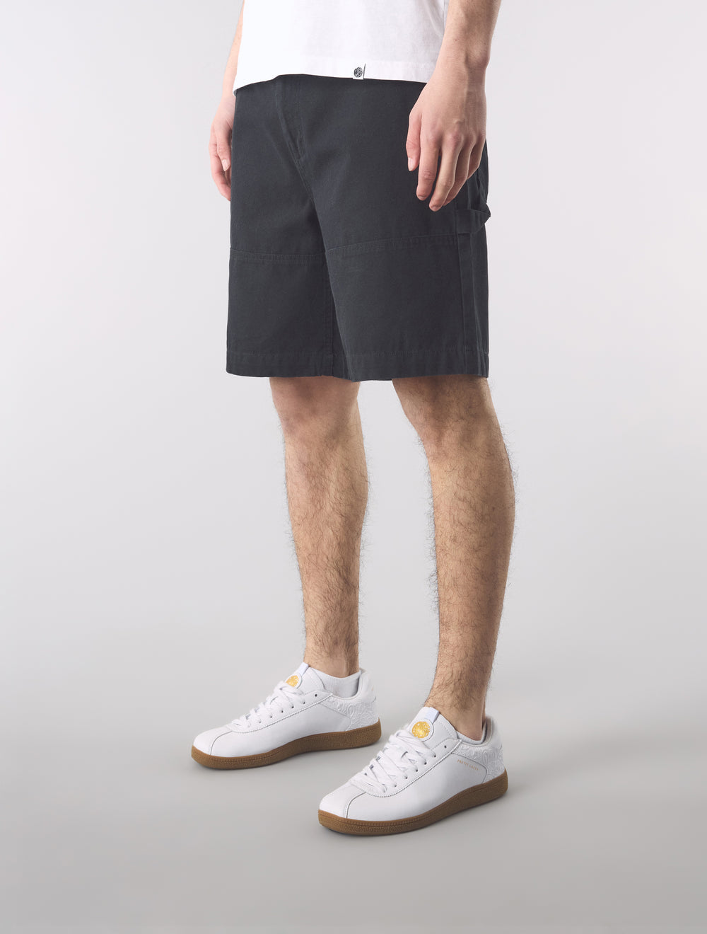 Black Stamford Carpenter Shorts