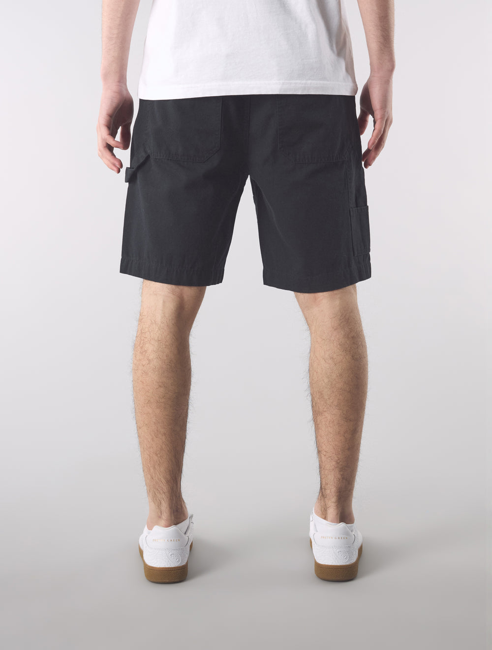 Black Stamford Carpenter Shorts