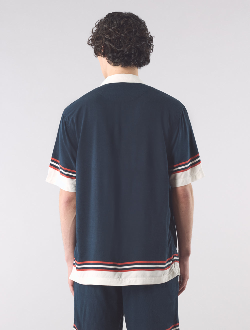 Navy Valencia Shirt