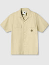Taupe Stamford Cuban Collar Shirt