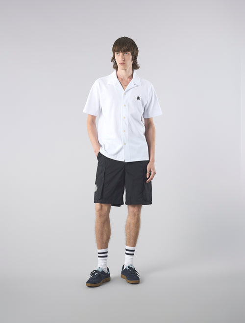 White Pique Shirt