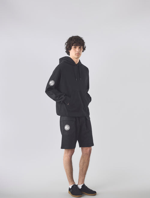 Black Stamford Hoody