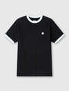 Black Boston Ringer T-shirt