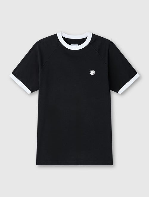 Black Boston Ringer T-shirt