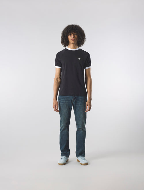 Black Boston Ringer T-shirt