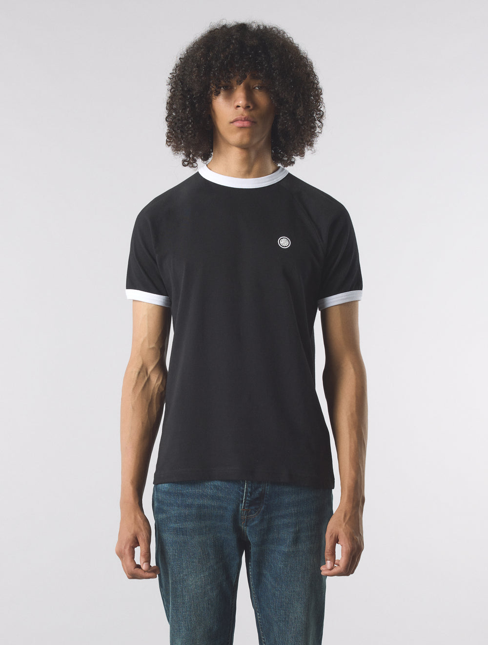Black Boston Ringer T-shirt