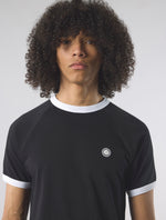 Black Boston Ringer T-shirt