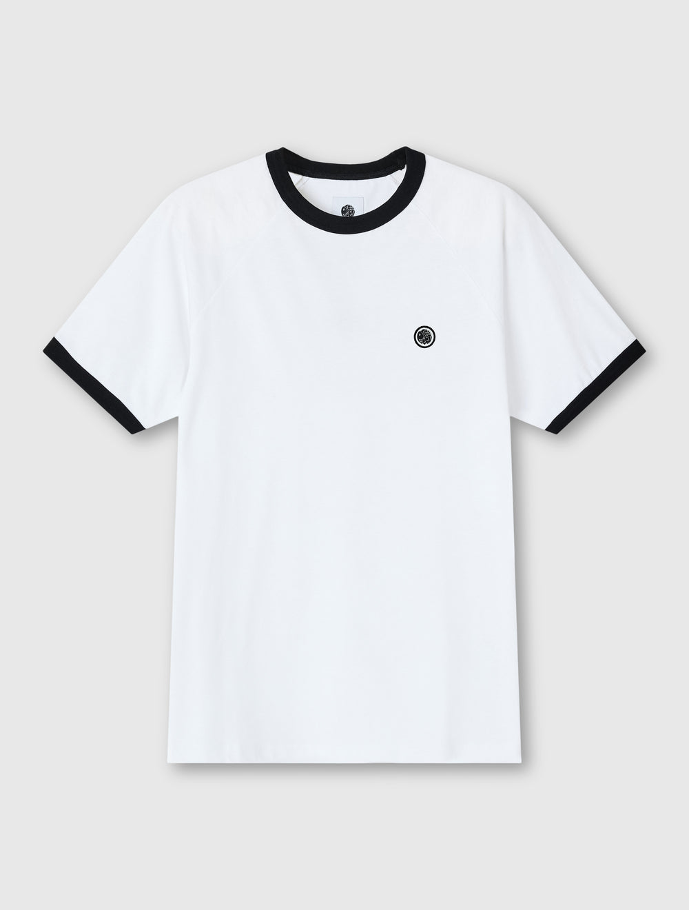 White Boston Ringer T-shirt