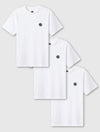 White Lounge 3 Pack T-Shirts
